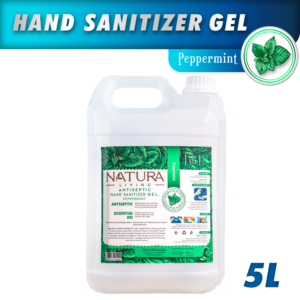 NATURA Hand Sanitizer Gel Peppermint Antiseptic Antibacterial