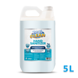 Real Clean Hand sanitizer & Disinfectant Non Aroma (alcohol 70% dan benzalkonium chloride)