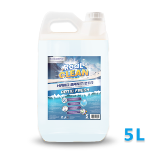 Real Clean Liquid Hand Sanitizer Artic Fresh (Aroma Peppermint)